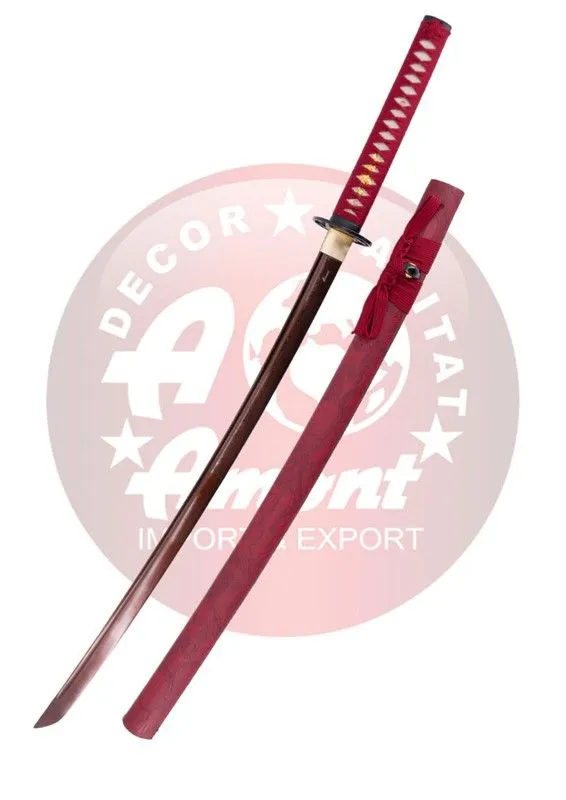 Amont Katana Funcional Damasco · Rojo