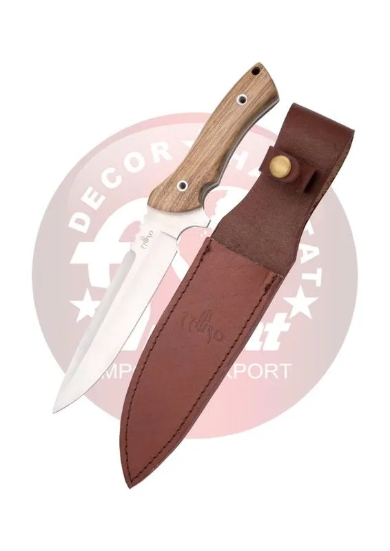 Third Cuchillo de Caza Madera Zebrano