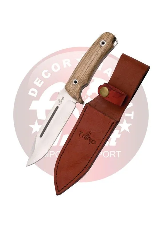 Third Cuchillo de Caza Madera Zebrano