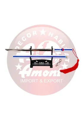 Llavero Katana Sasuke Uchiha de Naruto - Amont