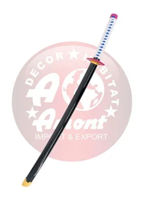 Katana Bambú LED Tomioka Giyuu Kimetsu No Yaiba Demon Slayer - Amont