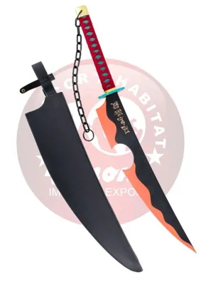Katana Espada Gemela de Tengen Uzui Demon Slayer Bambú - Amont