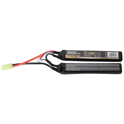DP-L7-021 7.4V 3000mAh 20C LIPO (1+1) 128x21x17.5mm - DragonPro