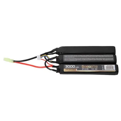 DP-L11-016 11.1V 3000mAh 20C LIPO (1+1+1) 128x21x17.5mm - DragonPro