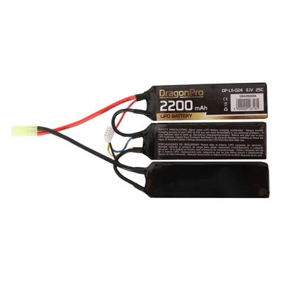 DP-L11-024 11.1V 2200mAh 25C LIPO (1+1+1) 104x34.5x7mm - DragonPro