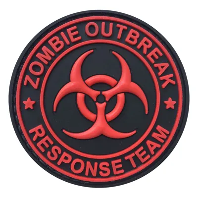Parche de Goma PVC Zombie Outbreak Response Team 60 mm - DragonPro