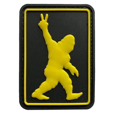 Parche de Goma PVC Oh Yeah Bigfoot 70 x 50 mm - DragonPro