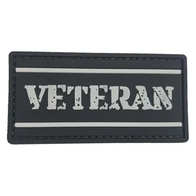 Parche de Goma PVC Veteran 80 x 40 mm - DragonPro