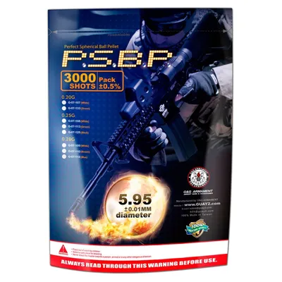 Perfect BB 0.25g / 3000R / G-07-108 - G&G Armament