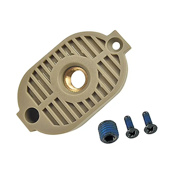 ICS MA-366 CS4 MTS Tactical Grip Butt Cap · Tan / FDE
