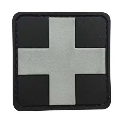 Parche de Goma PVC Cruz Médica 50 x 50 mm - DragonPro