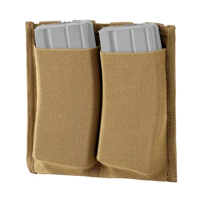 D5-M4LPDP Low Profile Elastic 5.56 Double Magazine Pouch - Defcon 5