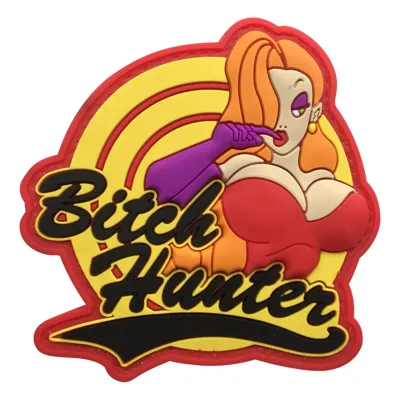 Parche de Goma PVC Bitch Hunter 78 x 76 mm - DragonPro