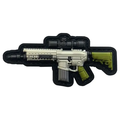 Parche de Goma PVC Fusil DMR 82 x 40 mm - DragonPro