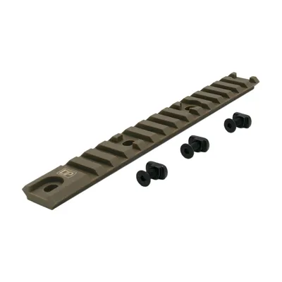 Riel Picatinny 15 Ranuras para Guardamanos M Lok 170 mm - DragonPro