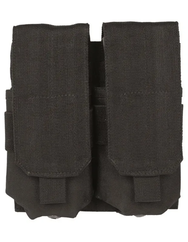Mil-Tec MOLLE M4/M16 Doble · Negro