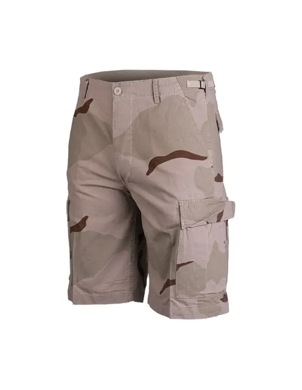 MilTec Bermuda Prewash Rip · Tan / FDE