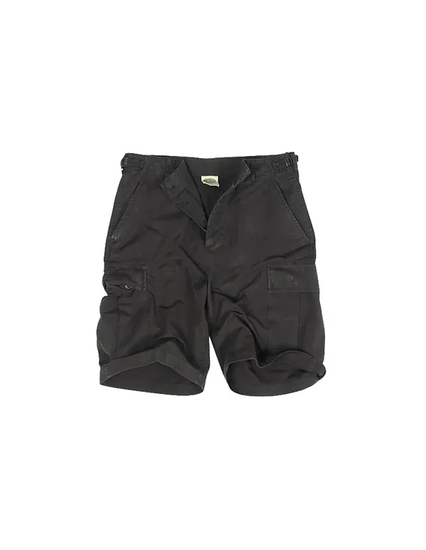 MilTec Bermuda Prewash Rip · Negro