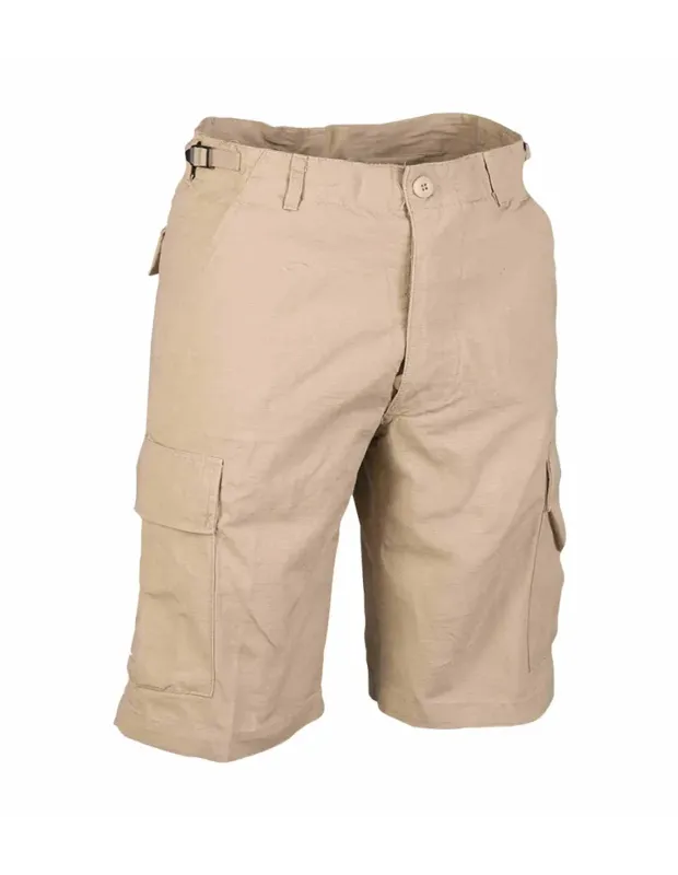 MilTec Bermuda Prewash Rip · Tan / FDE