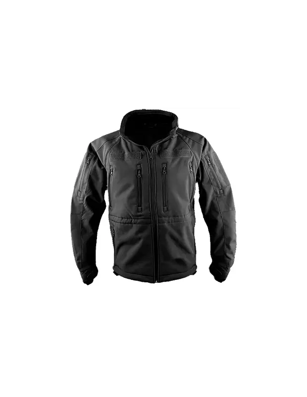 MilTec Tad Soft Shell · Negro
