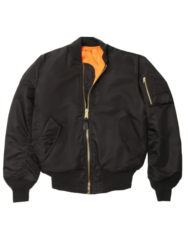 ALPHA INDUSTRIES Cazadora MA-1 · Negro