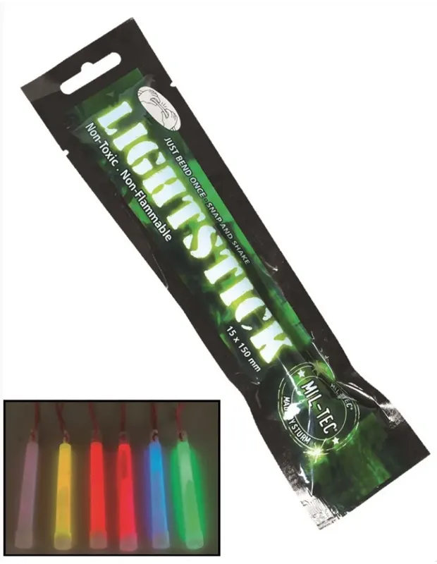 Mil-Tec Luz Quimica 12 Horas · Amarillo