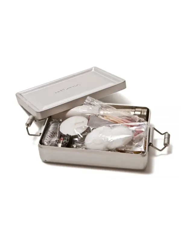 MilTec Survival Kit Caja Aluminio