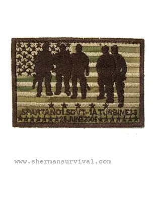 Bandera USA Spartano Sdvt G003-057-C - Sherman Survival