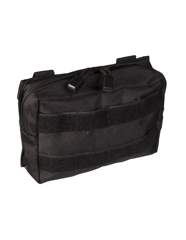 Mil-Tec Bolso MOLLE Cremallera Sm · Negro