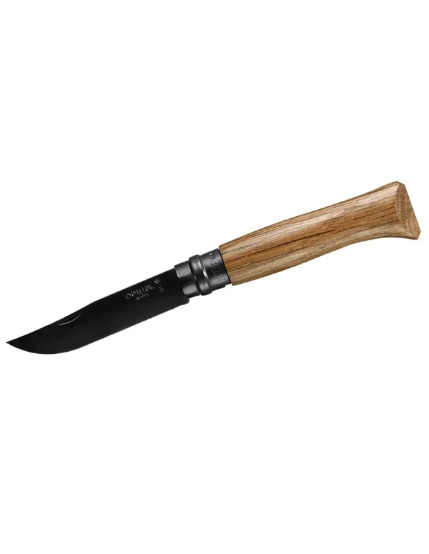 Opinel Navaja nº8 Roble · Negro