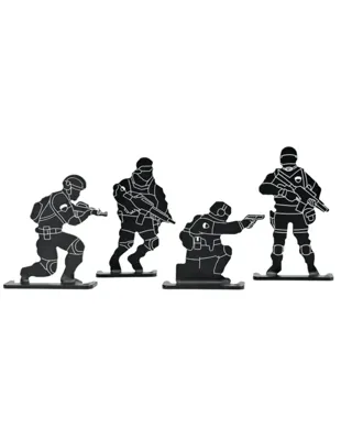 Dianas Metalicas Soldier 4 Uds - Sherman Survival