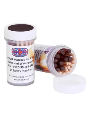 Cerillas Tormenta Waterproof 25PCS - BCB International
