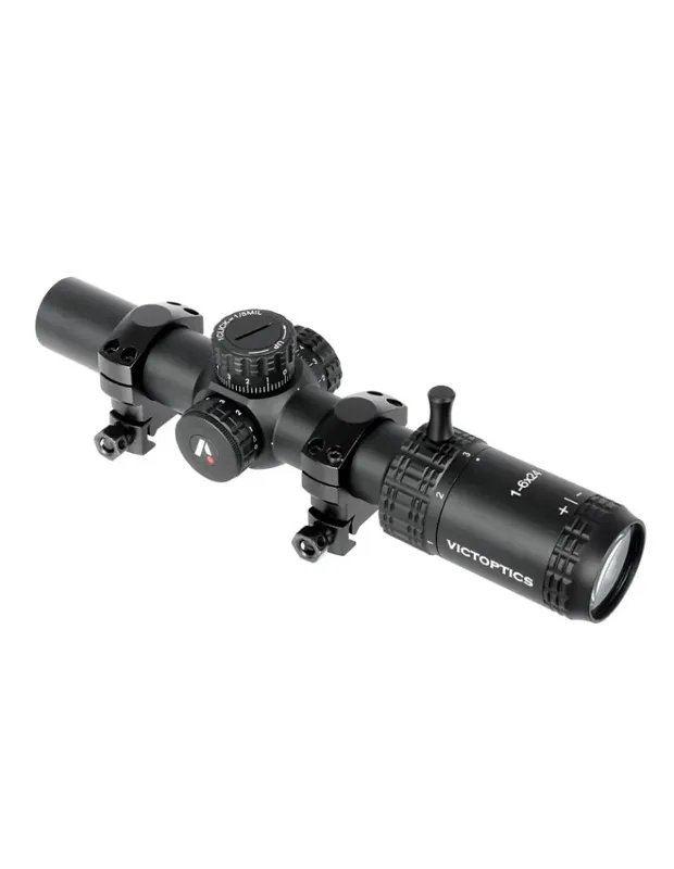 Vector Optics Óptica S6 1-6x24 · Negro