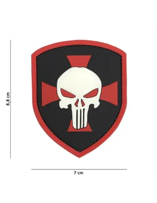 PVC Shield Punisher Cross - 101 Inc