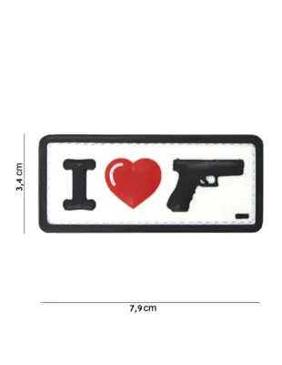 PVC I Love My Sidearm - 101 Inc
