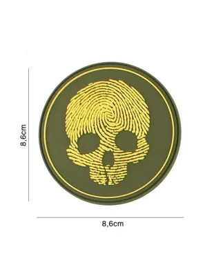 PVC Huella Dactilar Calavera - 101 Inc