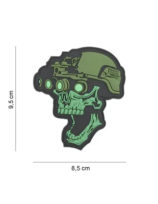 PVC Nigh Vision Skull 19043 - FOSTEX