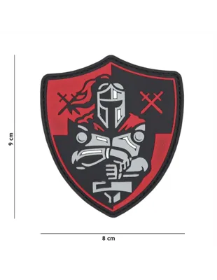 3D PVC Escudo Caballero - 101 INC