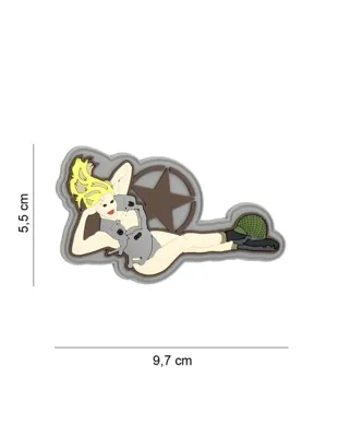 PARCHE3D PVC Pinup Girl Laying - 101 INC