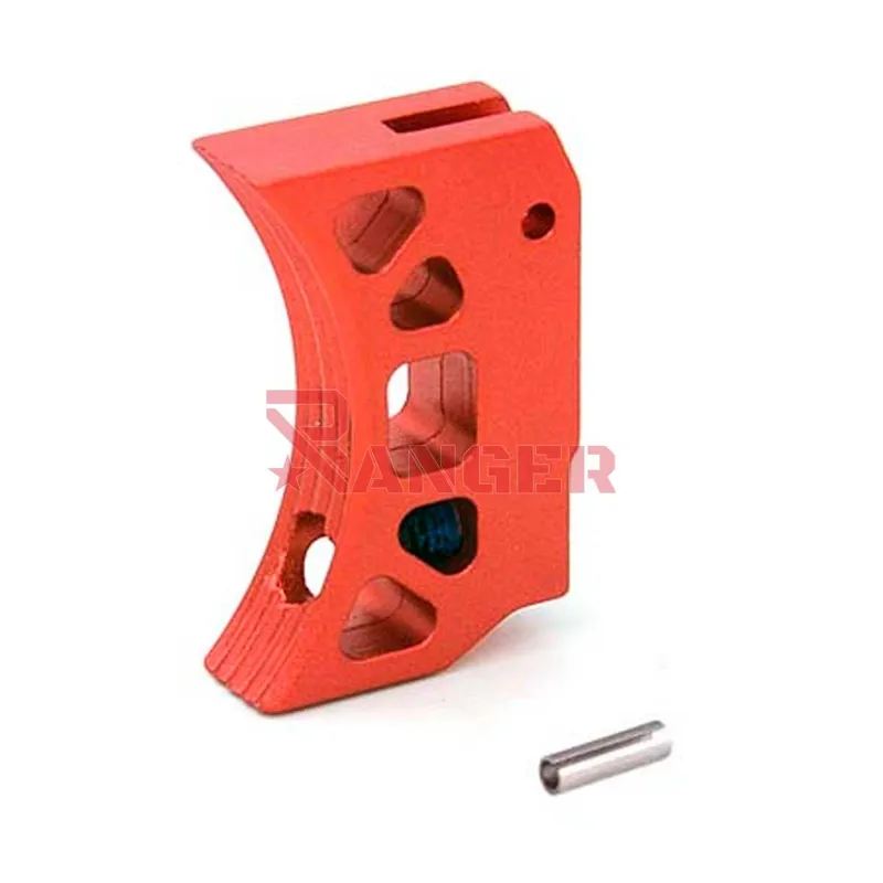 AIP Aluminium Trigger (Type K) for Marui Hi-Capa /Short · Rojo