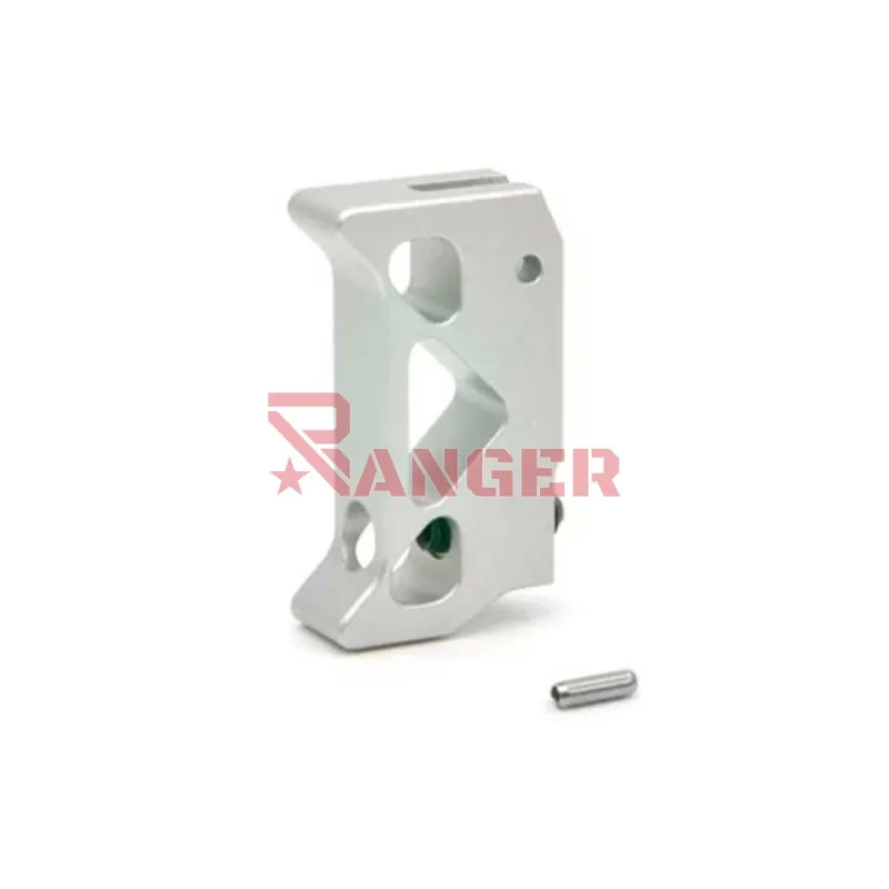AIP Aluminium Trigger (Type P) for Marui Hi-Capa /Short · Plata