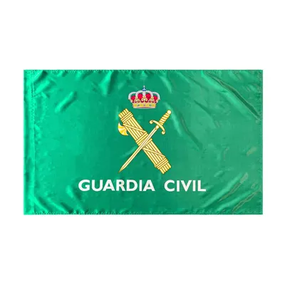 Bandera Guardia Civil Raso 150 x 90 cm - DURABOL