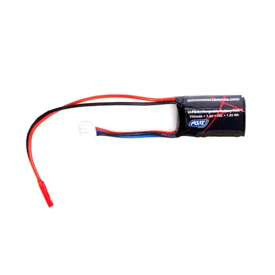 LIPO 7.4V 250mAh 20C 1STICK - ASG
