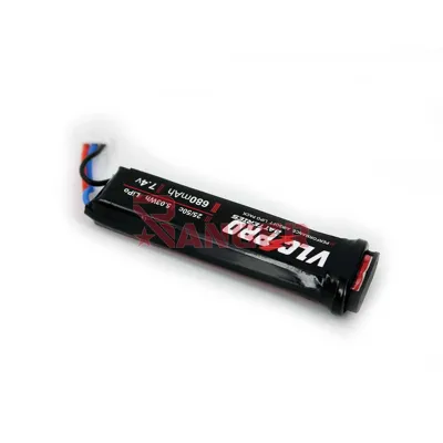 LIPO 7.4V 680mAh 25C/50C 1STICK - VLC PRO