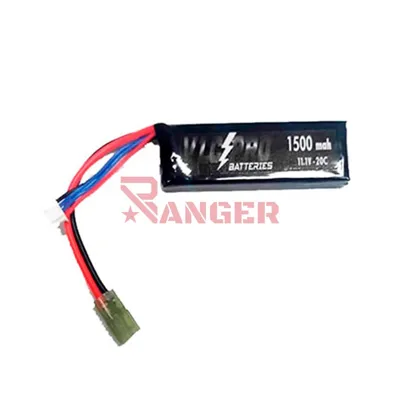 Vlc-Pro LIPO 11.1V 1500mAh 20C 1STICK