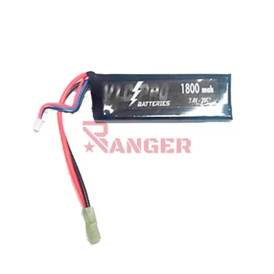 Vlc-Pro LIPO 7.4V 1800mAh 20C 1STICK