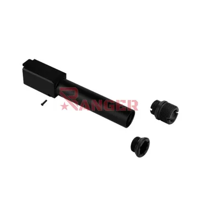 Cañón Externo Roscado LayLax/ Glock 19x Umarex Non Recoiling - Nine Ball