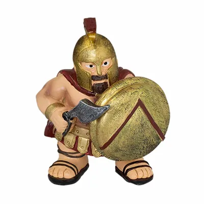 Figura Guerrero Griego Espada 10.cm - TOLE 10