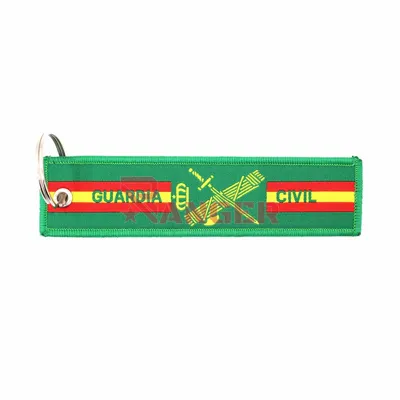 Llavero Cinta Rectangular Immortal g. Civil Virgen - Immortal Warrior