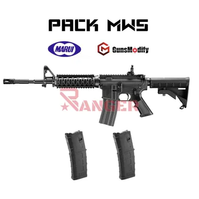 M4 MWS Gas y 2 Cargadores - Tokyo Marui